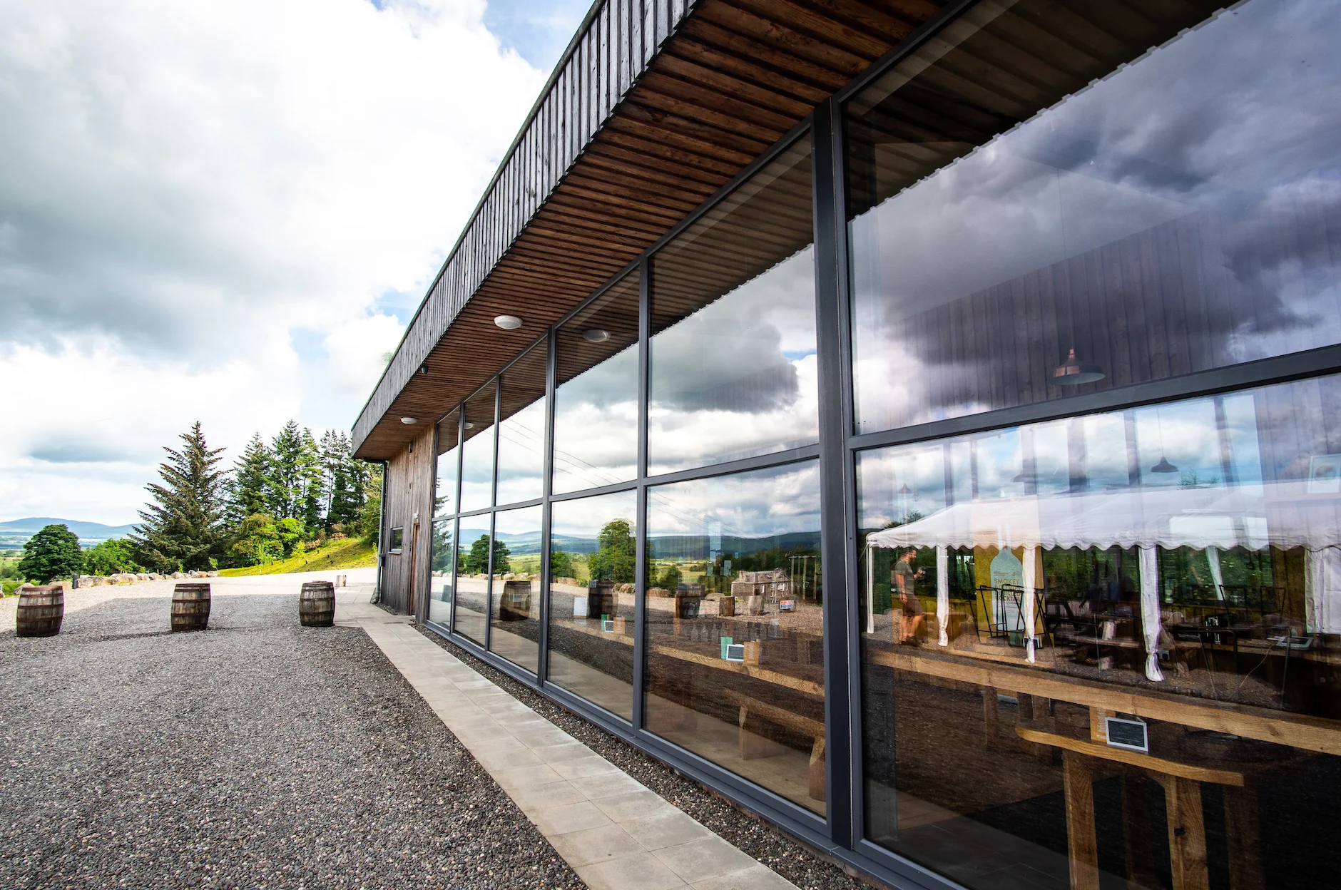 Crafty distillery
